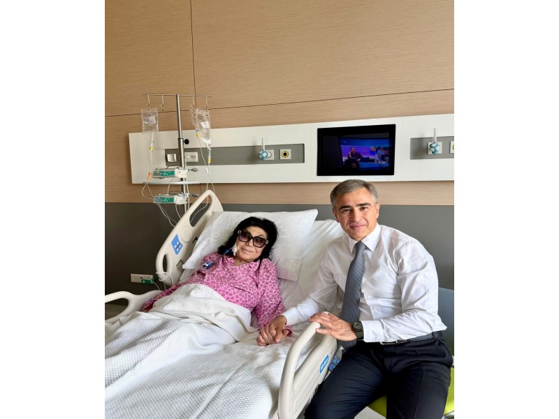 Flora Kərimova xəstəxanaya yerləşdirildi  - Müalicəsi Mehriban Əliyeva tərəfindən nəzarətə götürüldü (FOTO)