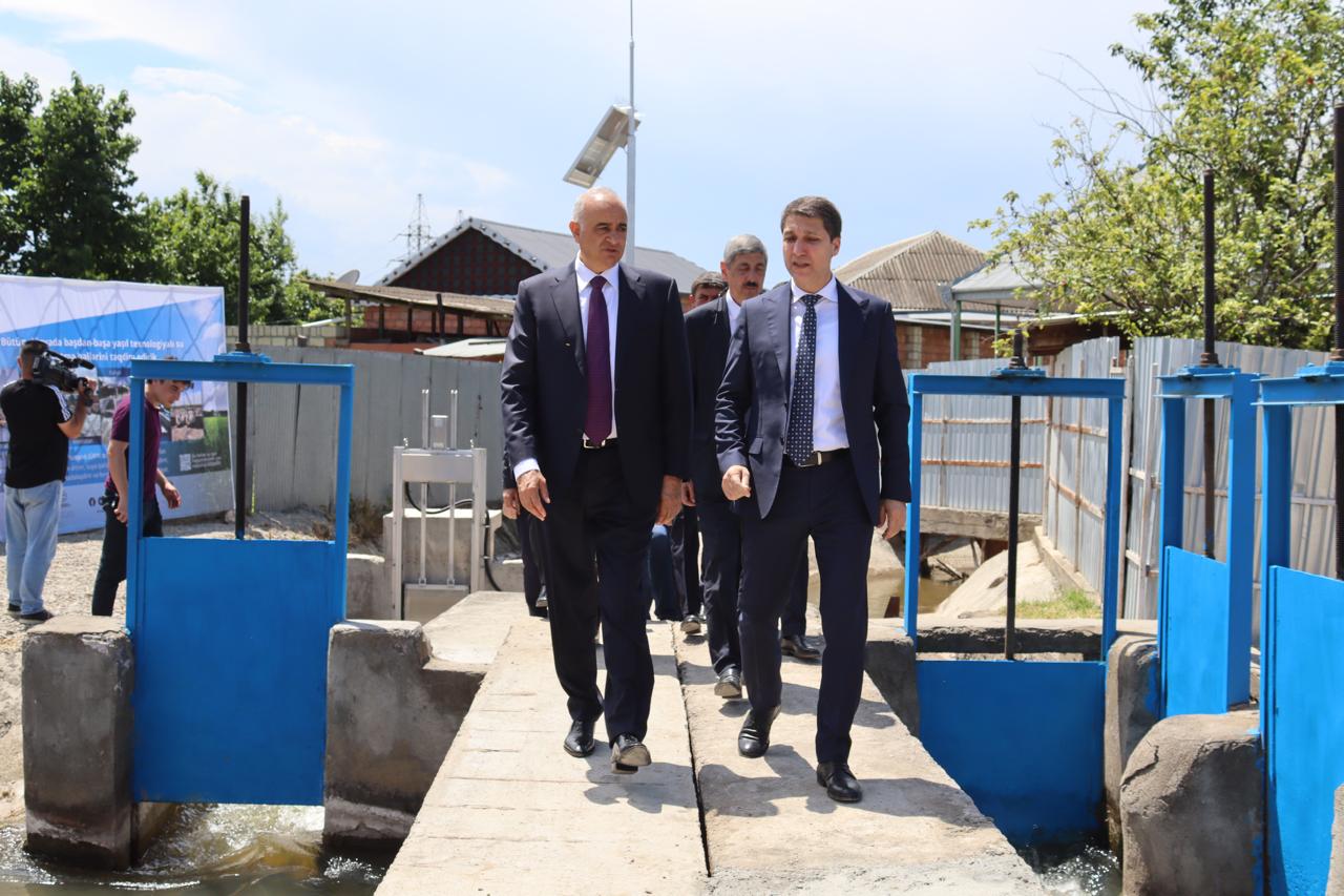 Azərbaycanda bu texnologiyası ilk dəfə Ağstafada istifadəyə verildi (FOTO)
