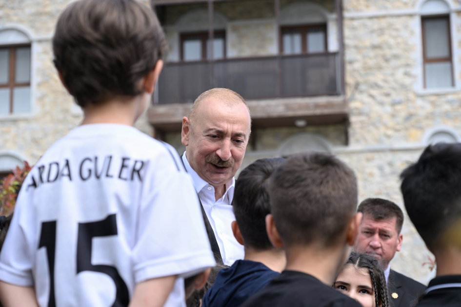 Prezidentlər Şuşada 