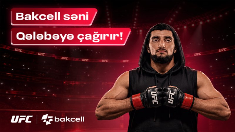 Bakcell UFC Baku tədbirinin əsas tərəfdaşıdır