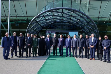 Məhəmməd Baqer Qalibaf Azərbaycana işgüzar səfərə gəldi
