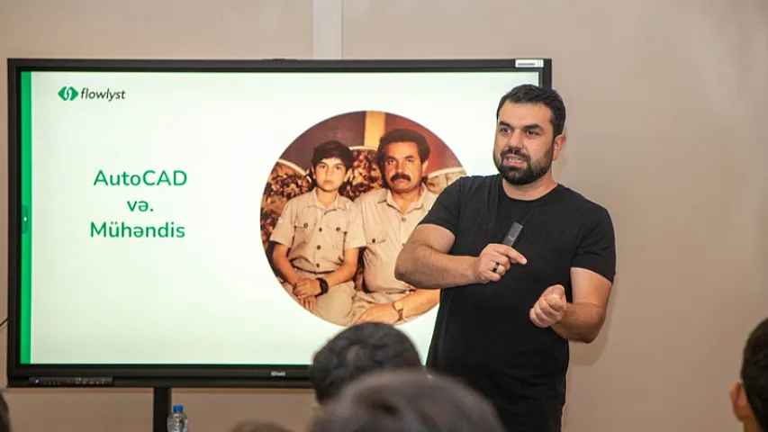 20 ildir ABŞ-də yaşayan azərbaycanlı süni intellekt mütəxəssisi Bakıda seminar verdi (FOTO)