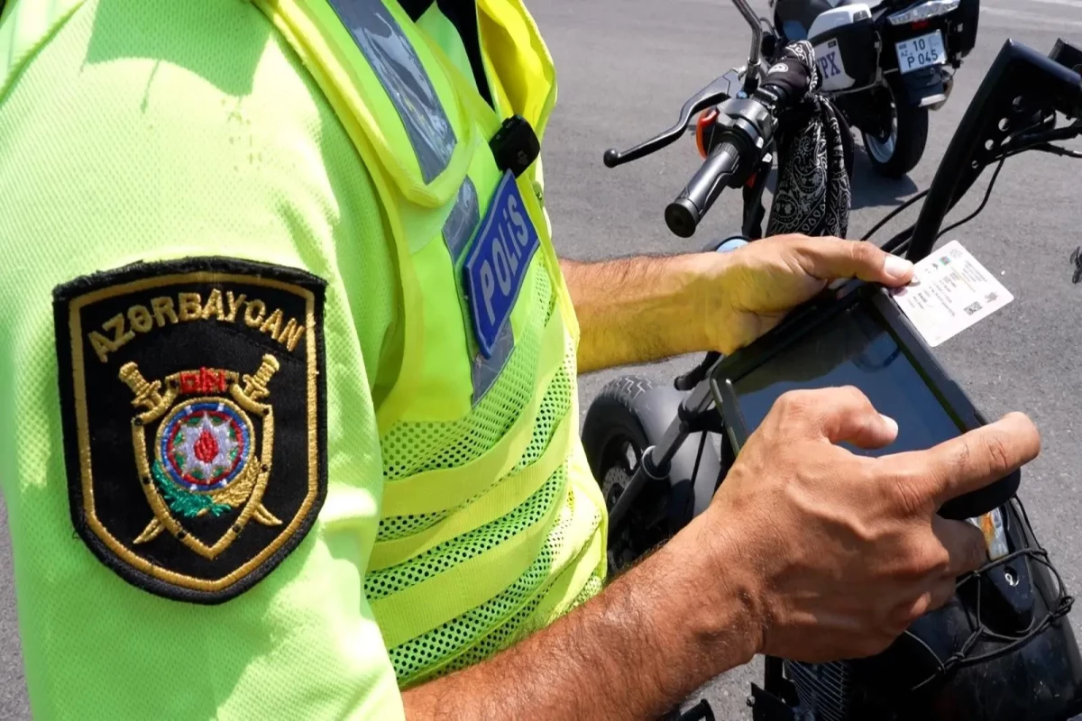 Masazırda motosiklet sürücülərinə qarşı reyd - 45 nəfər saxlanıldı