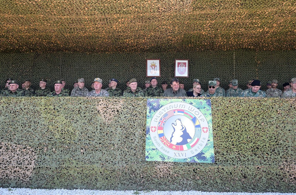 Hərbçilərimiz Serbiyada təlim keçdi (FOTOLAR)