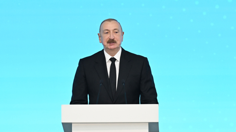 Prezident: Xəzər Neft və Qaz Sərgisi müasir Azərbaycanın enerji inkişafının təməlini qoydu