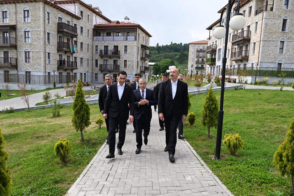 Prezidentlər Şuşada 