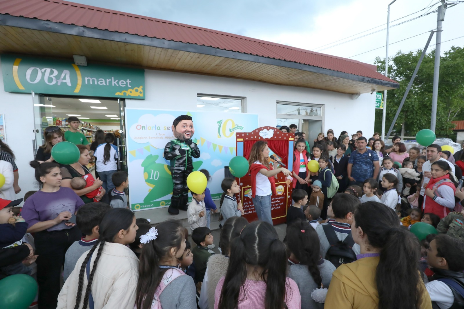 OBA-dan 1 İyun Uşaqların Müdafiəsi Günü münasibətilə Xocalı balalarına sevinc dolu anlar