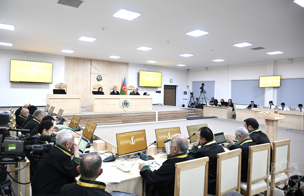 Ermənistan vətəndaşlarının şikayətləri üzrə apellyasiya məhkəməsi davam etdirildi (FOTO)
