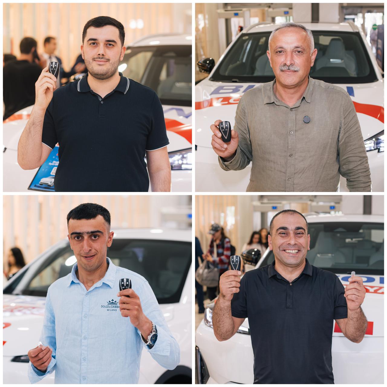 13 həftə, 13 avtomobil lotereyasında iyun ayının qalibləri bəllidir! (FOTO)