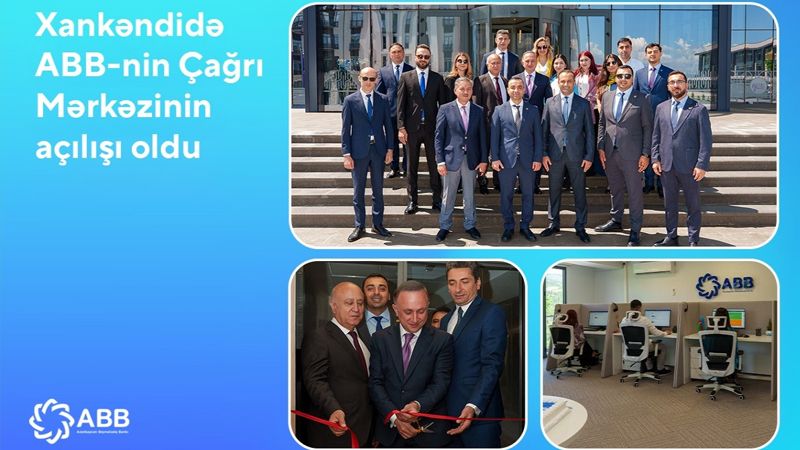 Xankəndidə ABB-nin Çağrı Mərkəzinin açılışı olub