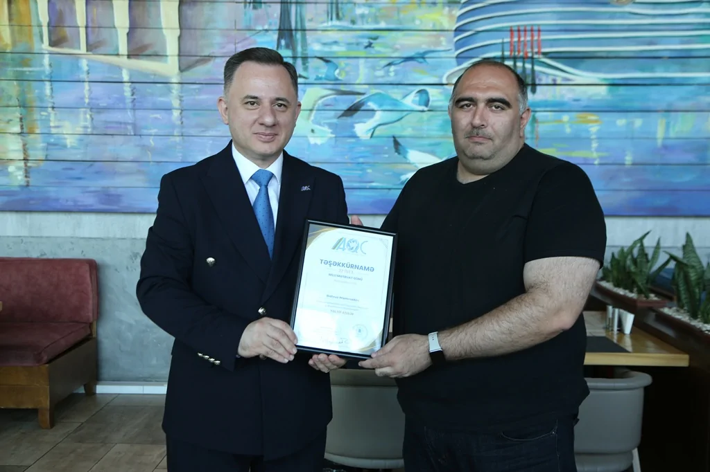 AQC Milli Mətbuat Günündə media nümayəndələri ilə görüş keçirdi (FOTO)