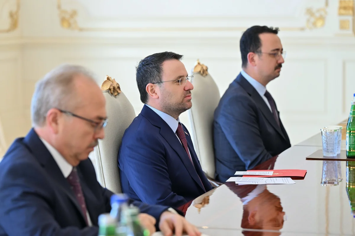 İlham Əliyev Türkiyənin ədliyyə nazirini qəbul etdi (FOTO)