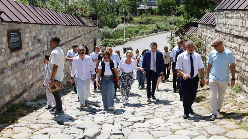 Media nümayəndələrinin İsmayıllı rayonuna mediaturu təşkil edildi (FOTO)