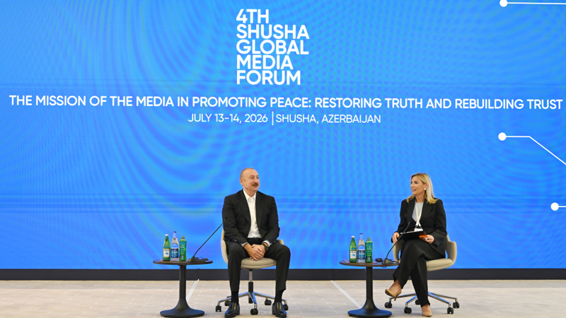 İlham Əliyev IV Şuşa Qlobal Media Forumunun açılışında iştirak edir (YENİLƏNİB)