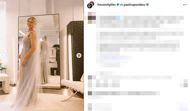 61 yaşlı supermodel evləndi, toy mərasiminə rəqs edərək gəldi (FOTO)