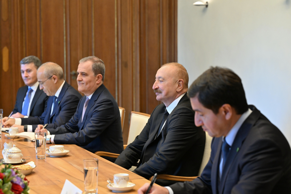 İlham Əliyev və Fridrix Merz mətbuata bəyanatlarla çıxış edib (YENİLƏNİB)