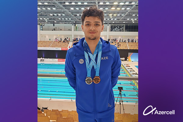 Azercell-in dəstəklədiyi gənc paralimpiyaçılar beynəlxalq arenada 34 medal qazanıblar