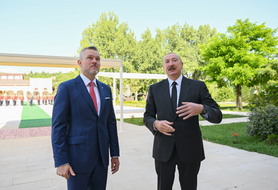 Prezidentlər Şuşada mətbuata bəyanatlarla çıxış etdi (YENİLƏNİR)