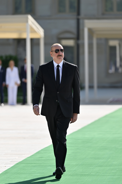 Prezidentlər Şuşada mətbuata bəyanatlarla çıxış etdi (YENİLƏNİR)