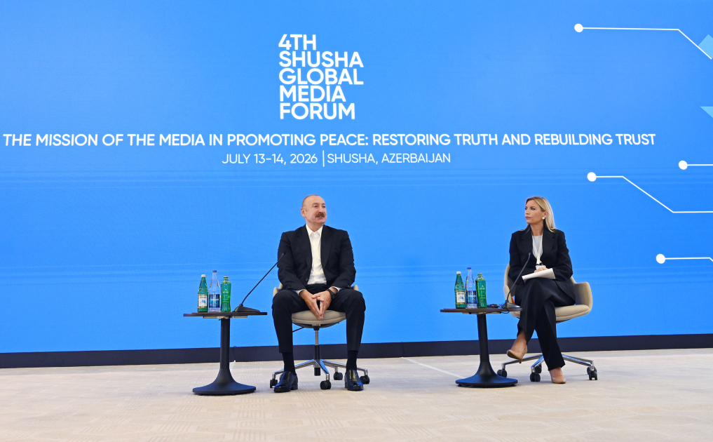İlham Əliyev IV Şuşa Qlobal Media Forumunun açılışında iştirak etdi (YENİLƏNİB)