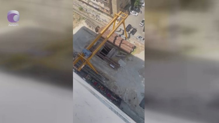 Binanın altından metroya keçid inşa edilir? (VİDEO)