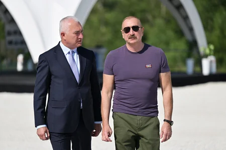 İlham Əliyev Laçında 