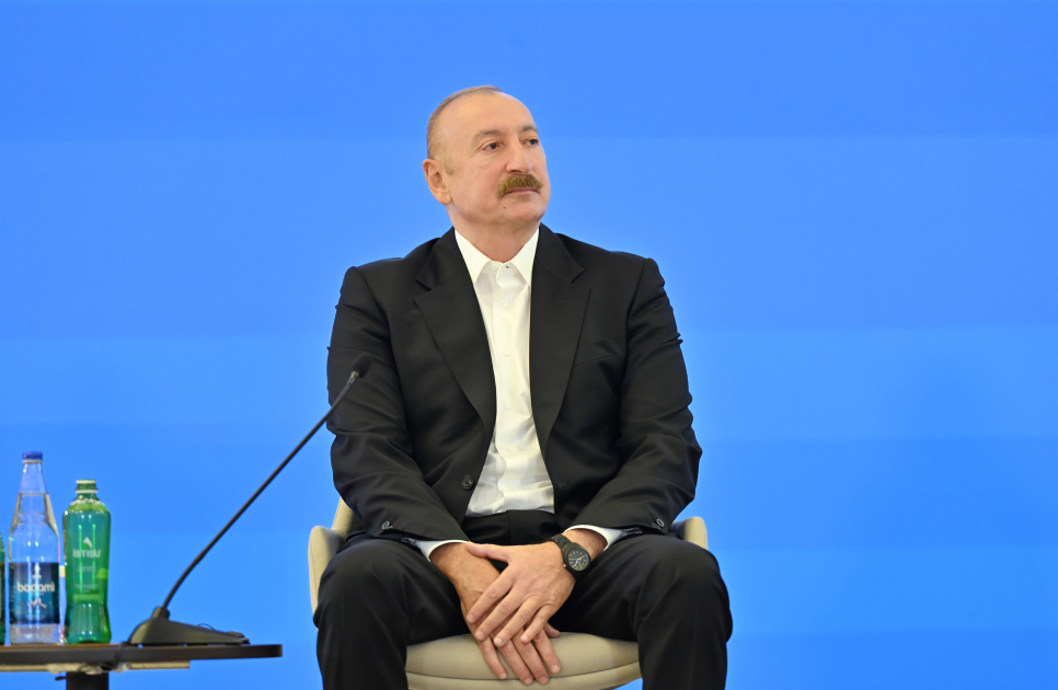 İlham Əliyev IV Şuşa Qlobal Media Forumunun açılışında iştirak edir (YENİLƏNİB)