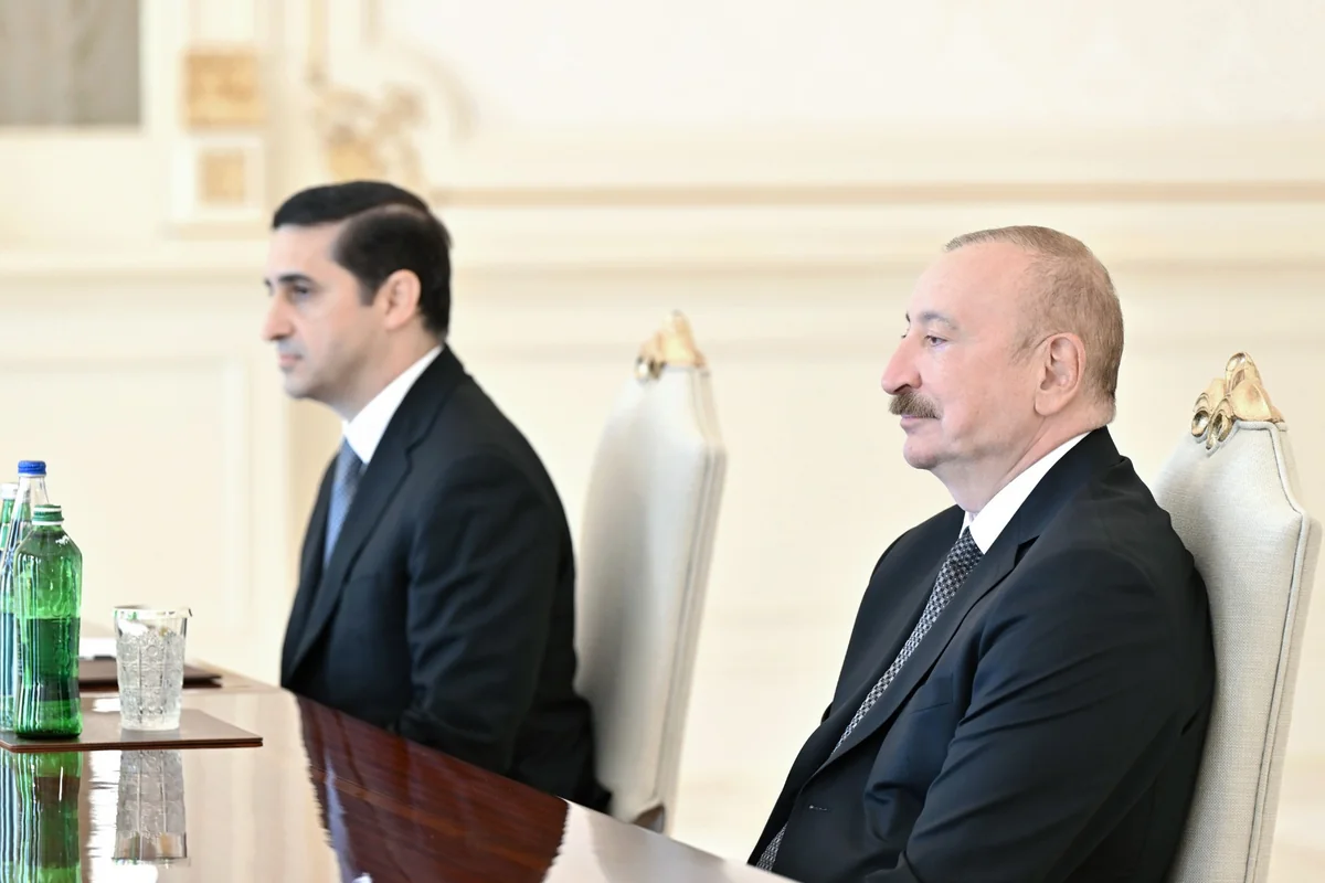 İlham Əliyev Türkiyənin ədliyyə nazirini qəbul etdi (FOTO)