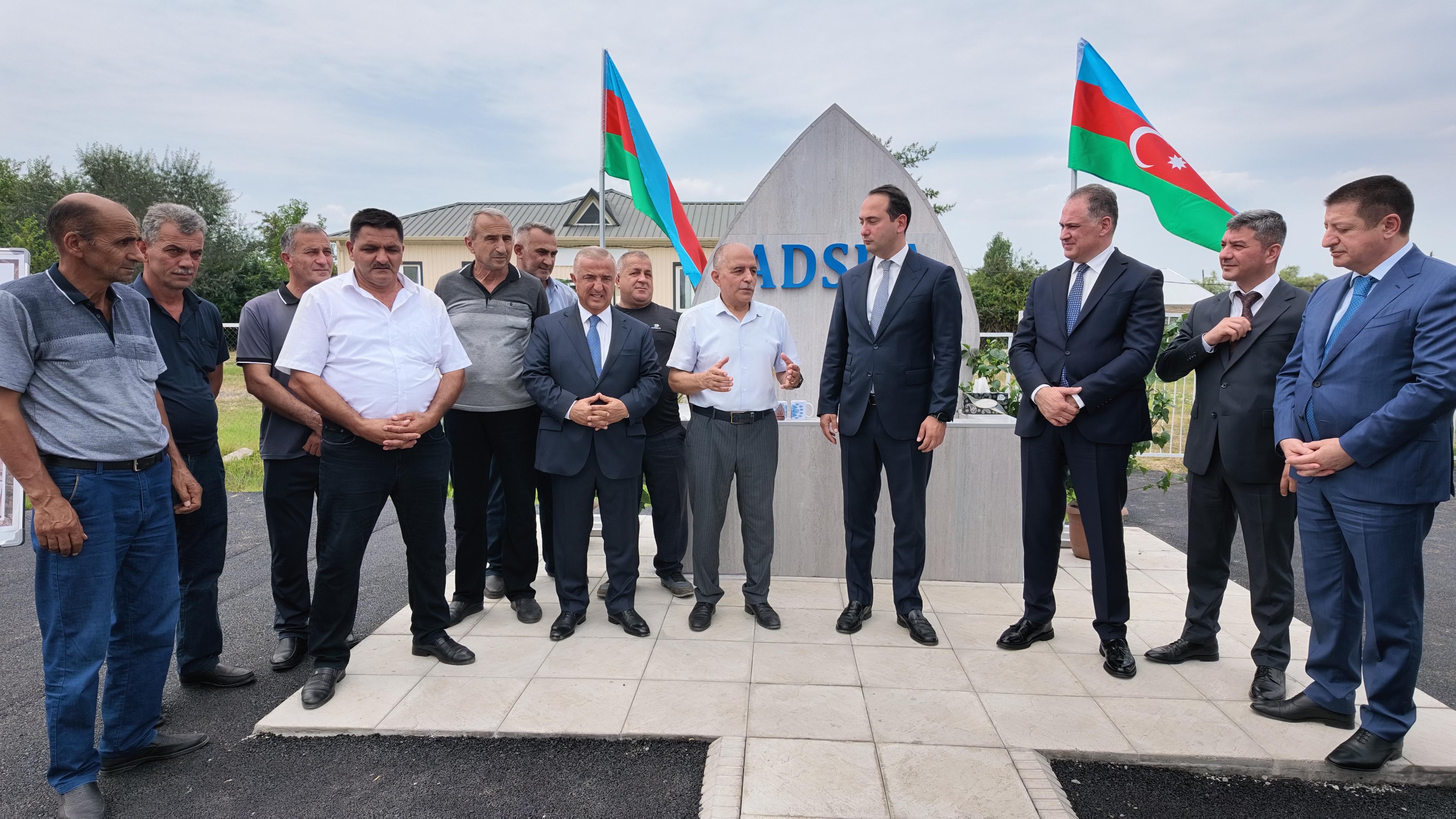 ADSEA daha bir kəndi içməli su ilə təmin edib (FOTO)
