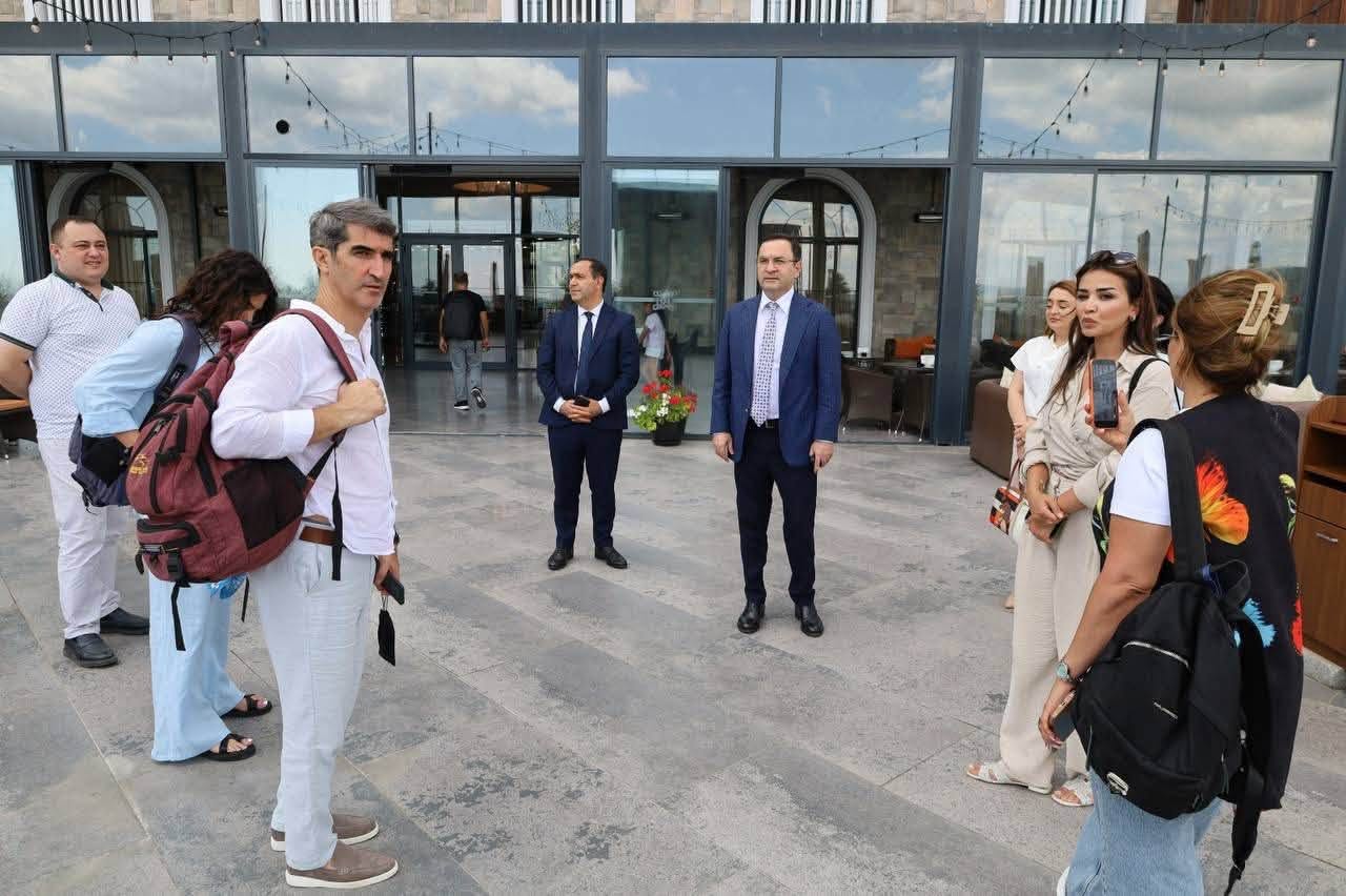 Media nümayəndələrinin İsmayıllı rayonuna mediaturu təşkil edildi (FOTO)