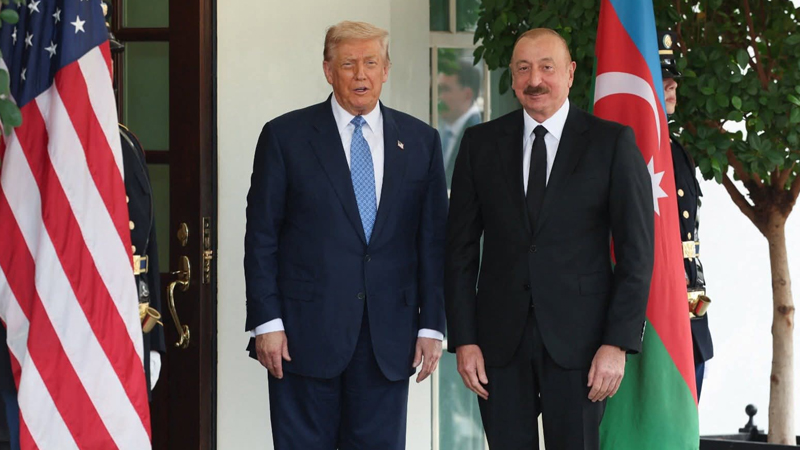 İlham Əliyev Donald Trampa təşəkkür etdi
