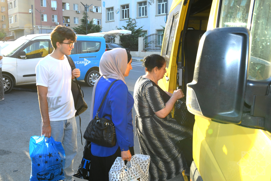 Cəbrayıl, Ağdərə və Xocalıya növbəti köç yola salındı (FOTO)