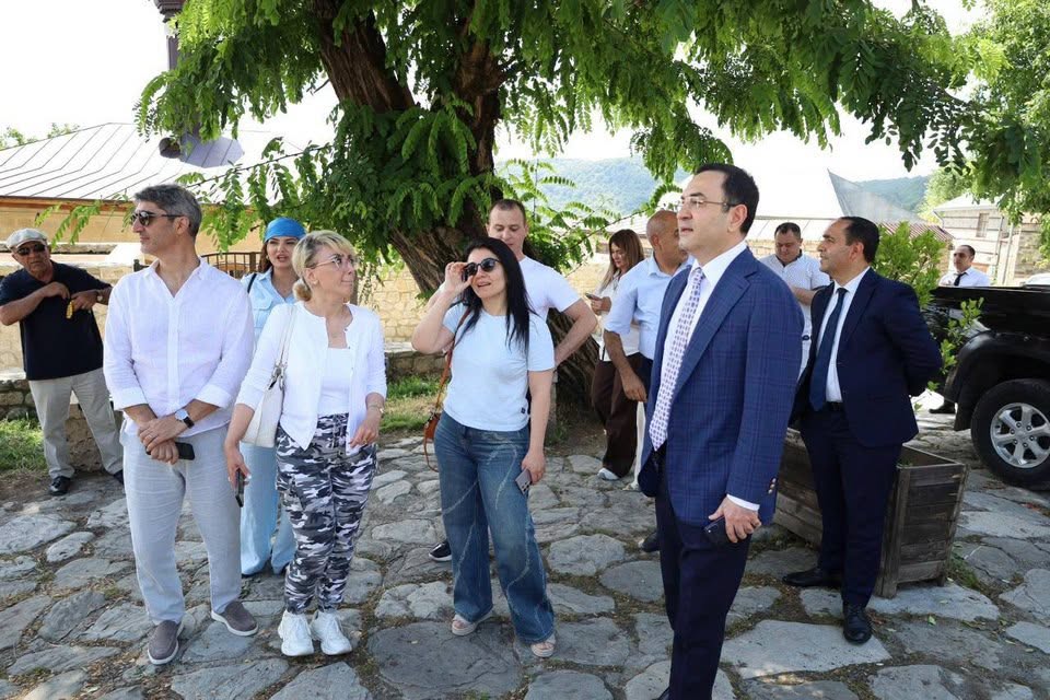 Media nümayəndələrinin İsmayıllı rayonuna mediaturu təşkil edildi (FOTO)