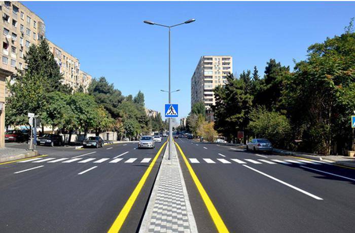 Bakıda iki küçədə hərəkət məhdudlaşdırılacaq
