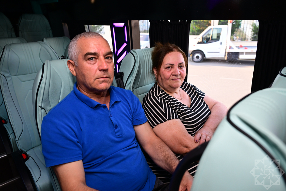 Cəbrayılın Şükürbəyli kəndinə növbəti köç karvanı yola salındı (FOTO)