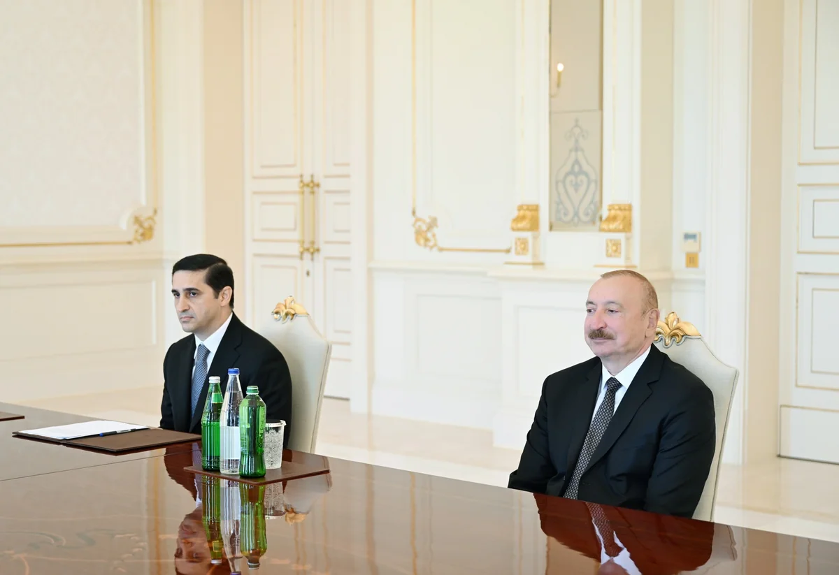 İlham Əliyev Türkiyənin ədliyyə nazirini qəbul etdi (FOTO)