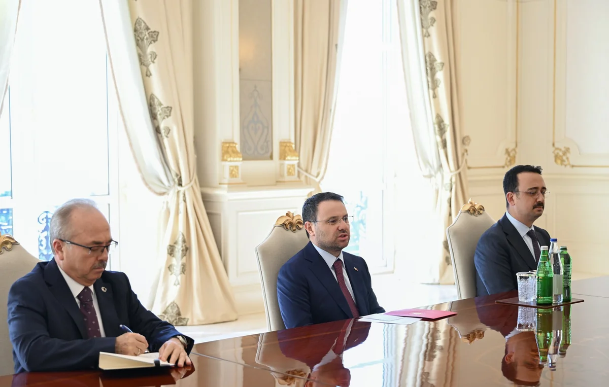 İlham Əliyev Türkiyənin ədliyyə nazirini qəbul etdi (FOTO)