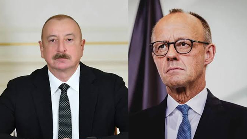 İlham Əliyevlə Fridrix Merz arasında təkbətək görüş keçirilir (YENİLƏNİB)