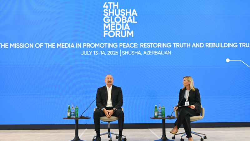 Prezident Şuşa Forumunda 907-ci düzəlişin tam ləğvi məsələsindən danışdı