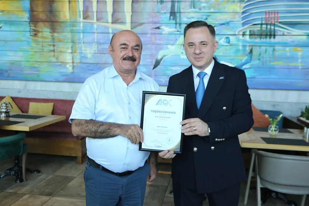 AQC Milli Mətbuat Günündə media nümayəndələri ilə görüş keçirdi (FOTO)