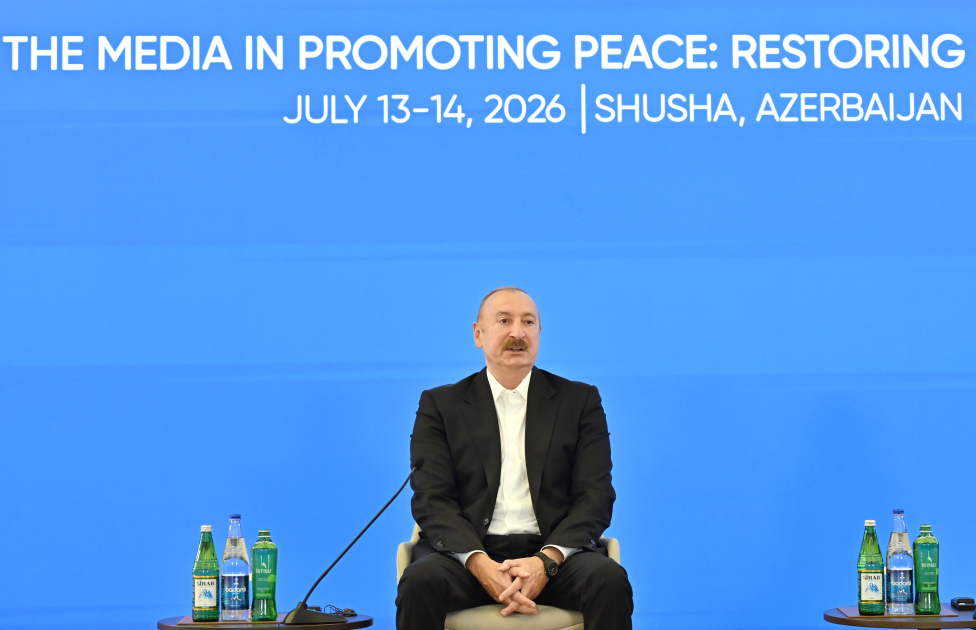 İlham Əliyev IV Şuşa Qlobal Media Forumunun açılışında iştirak etdi (YENİLƏNİB)