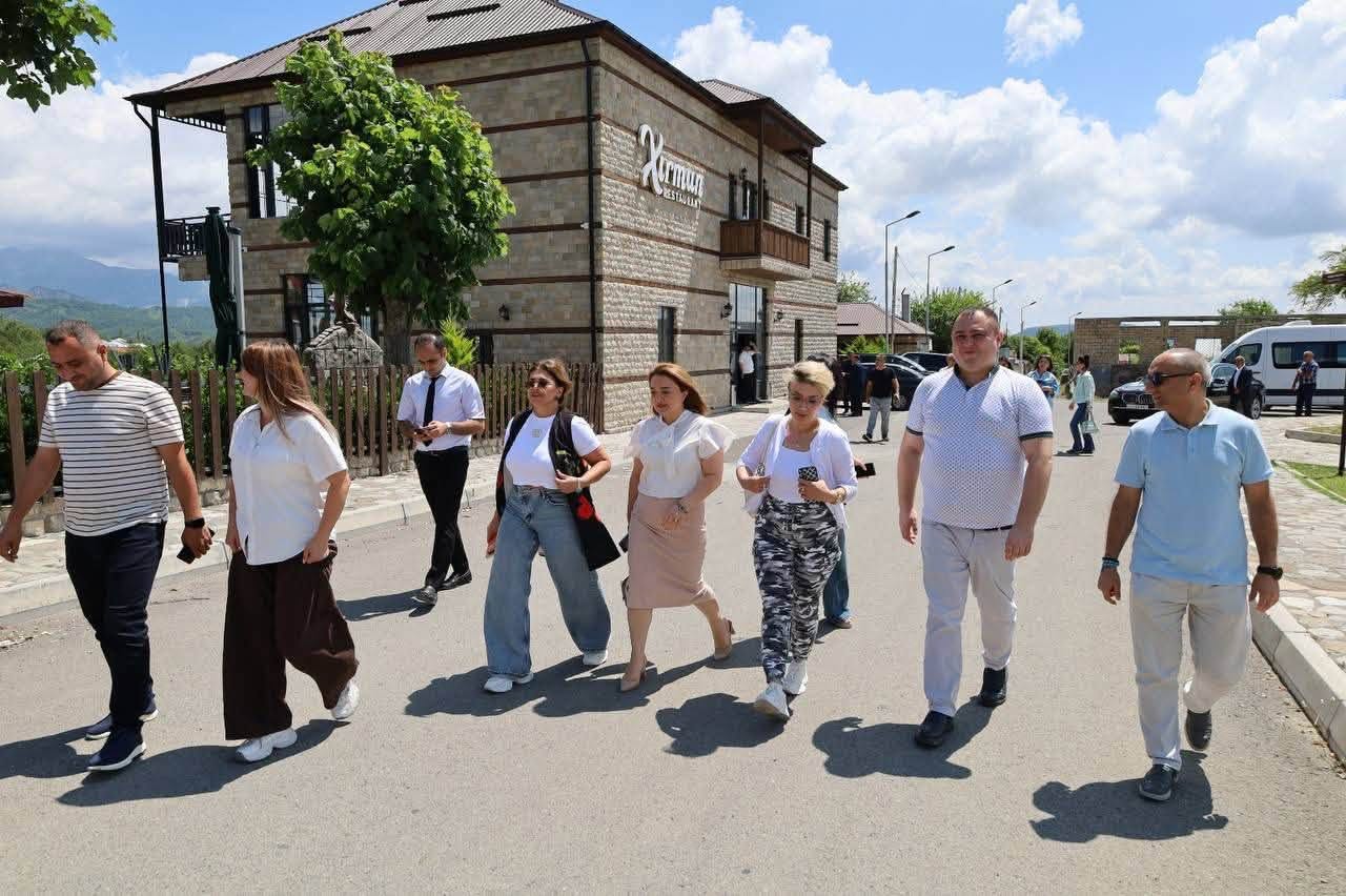 Media nümayəndələrinin İsmayıllı rayonuna mediaturu təşkil edildi (FOTO)