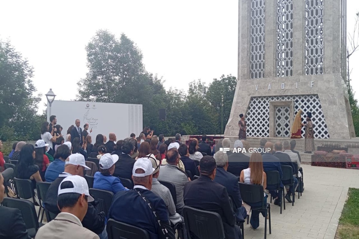 Şuşada Vaqif Poeziya Günlərinin açılış mərasimi keçirildi