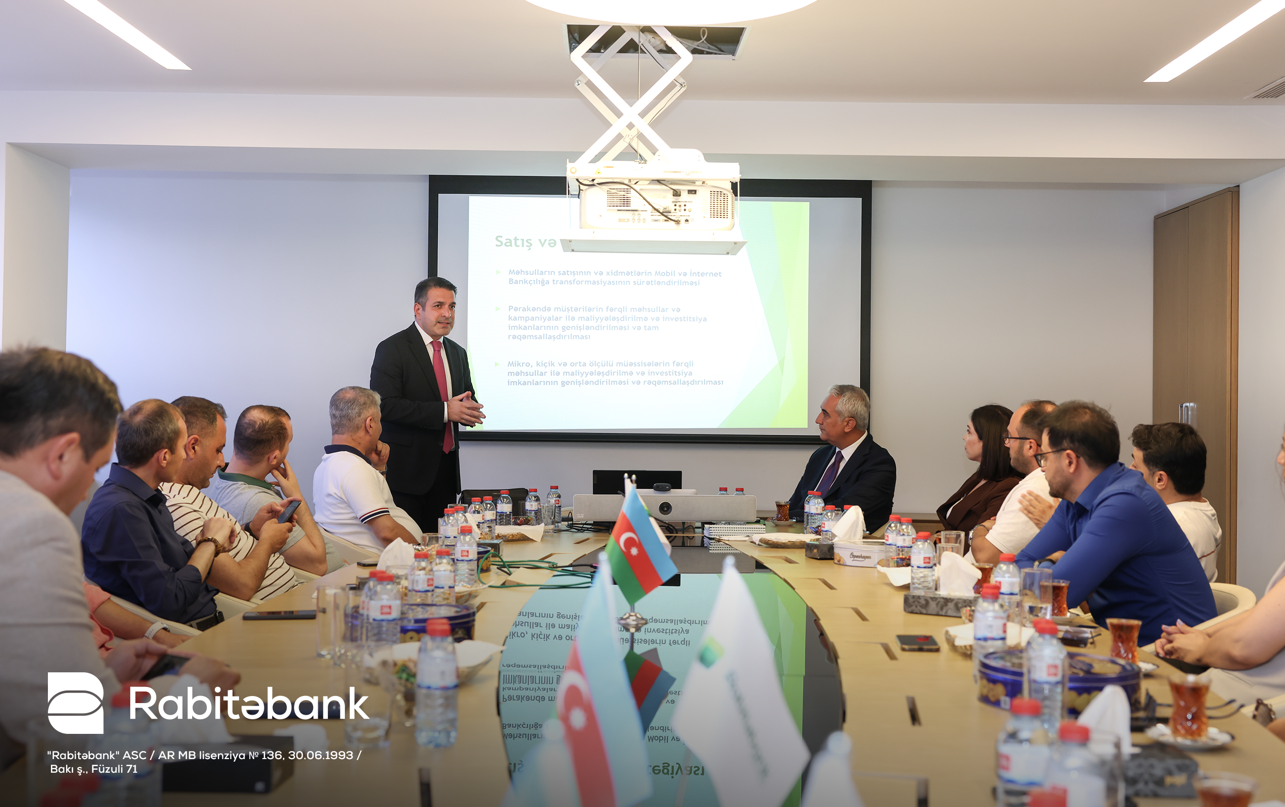 Rabitəbank Milli Mətbuat Günü münasibətilə media nümayəndələri ilə görüş keçirib
