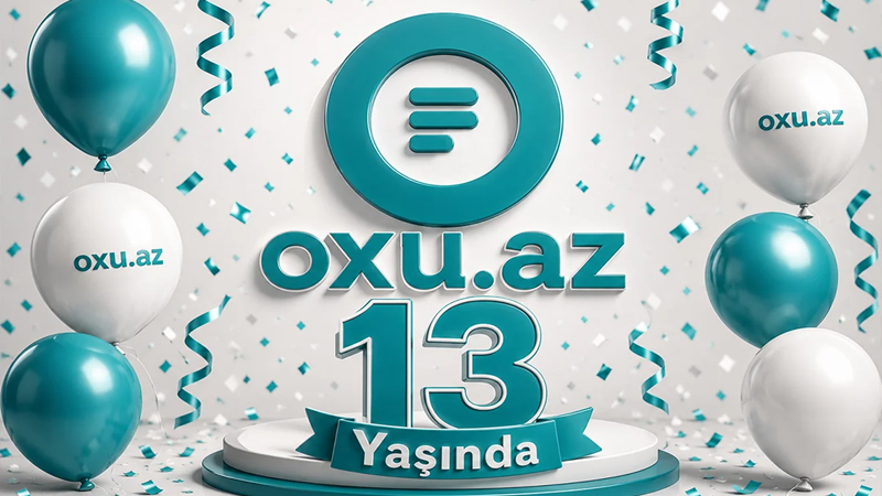 Oxu.az 13 yaşını qeyd edir