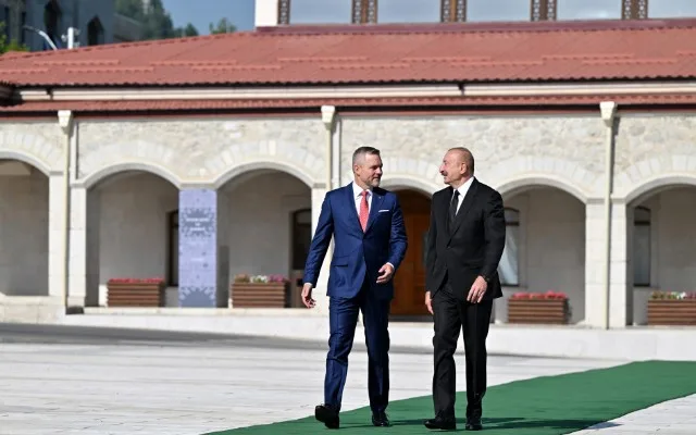 Prezidentin sosial media hesablarında Pelleqrininin səfəri ilə bağlı paylaşım edildi (VİDEO)