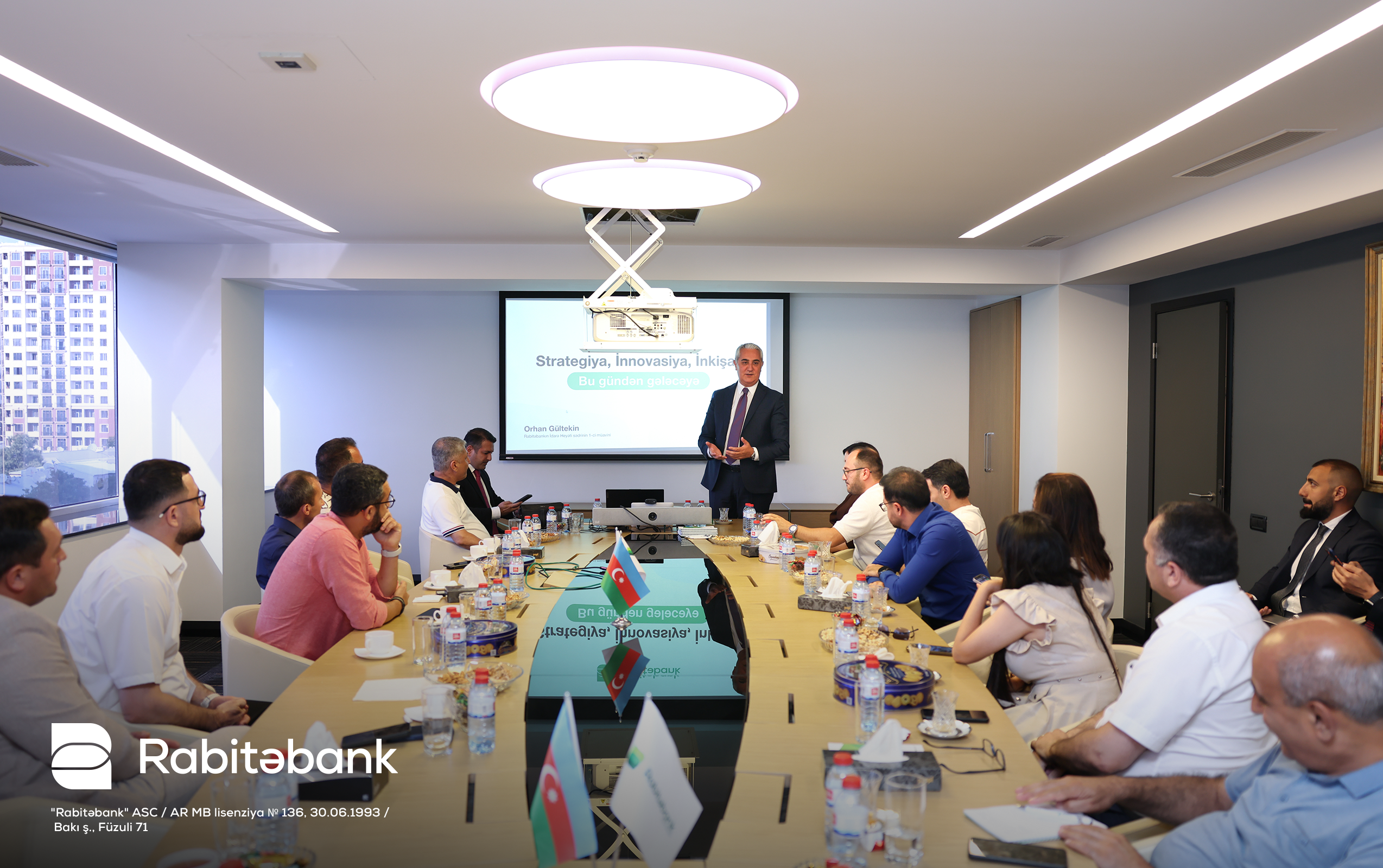 Rabitəbank Milli Mətbuat Günü münasibətilə media nümayəndələri ilə görüş keçirib