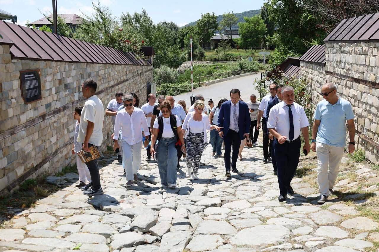Media nümayəndələrinin İsmayıllı rayonuna mediaturu təşkil edildi (FOTO)
