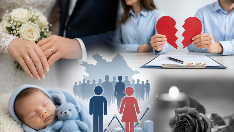 Doğum və nikah sayı azalır, ölüm halları artır - STATİSTİKA