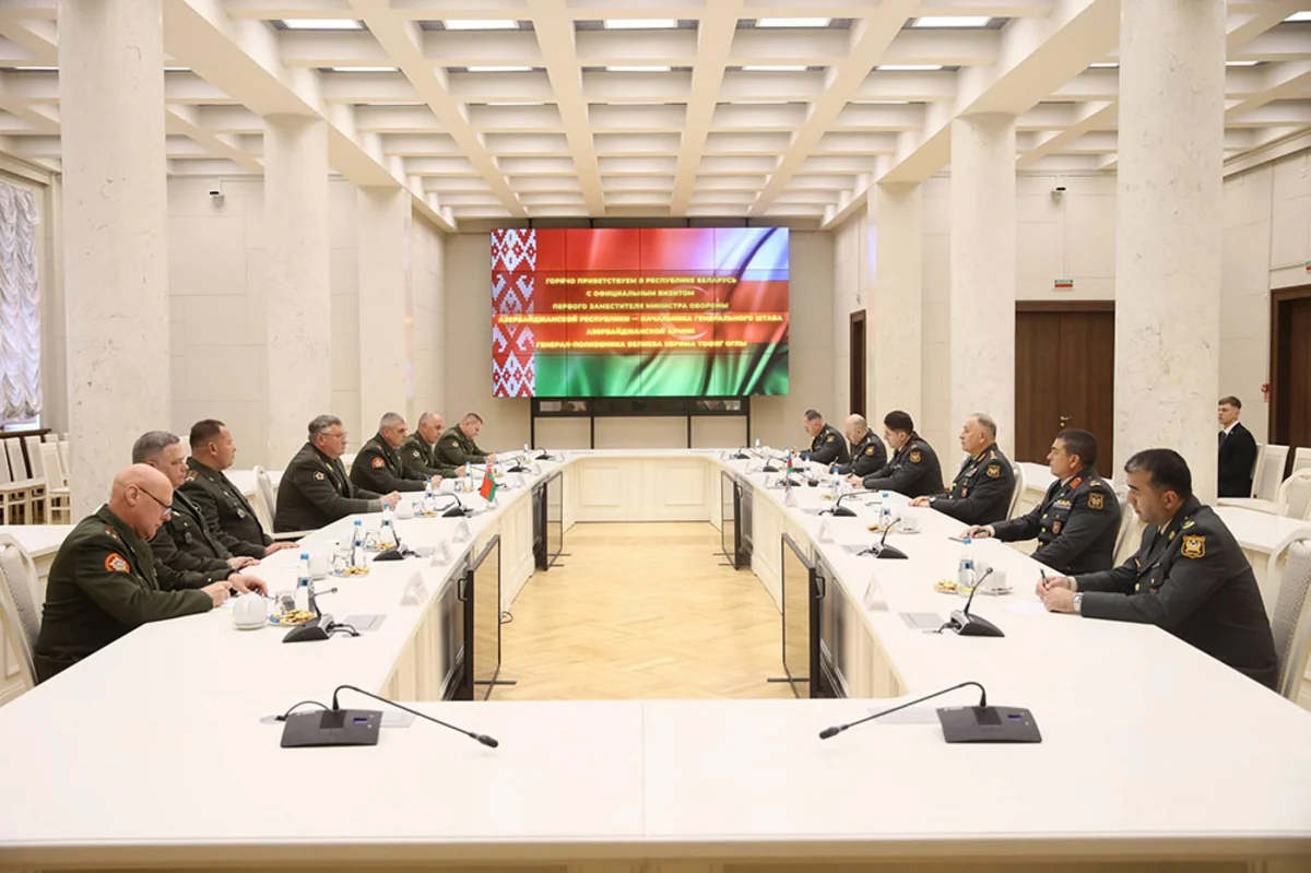 Kərim Vəliyev belaruslu həmkarı ilə regional təhlükəsizliyi müzakirə etdi (FOTO)